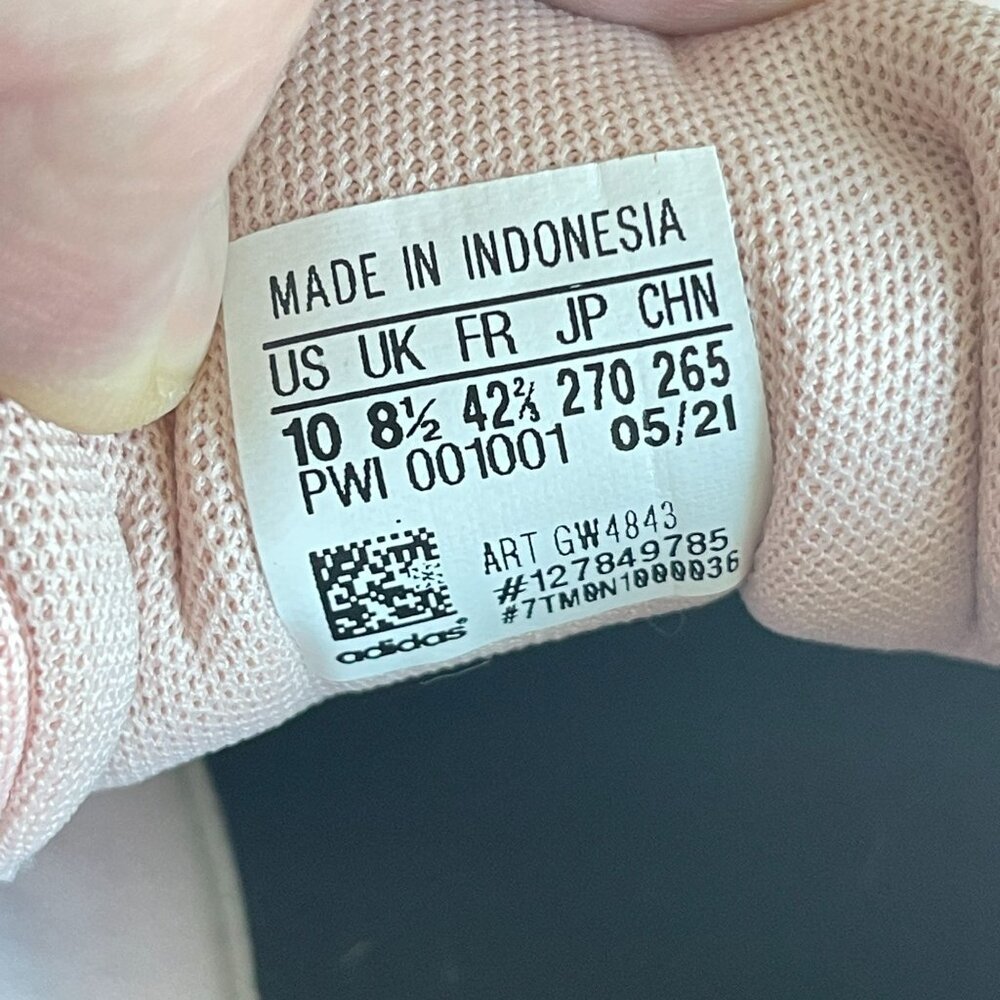 Adidas QT Racer Sport Vapor Pink Women's Shoes, GW4843, Size 10 WORN ONCE - Picture 10 of 10